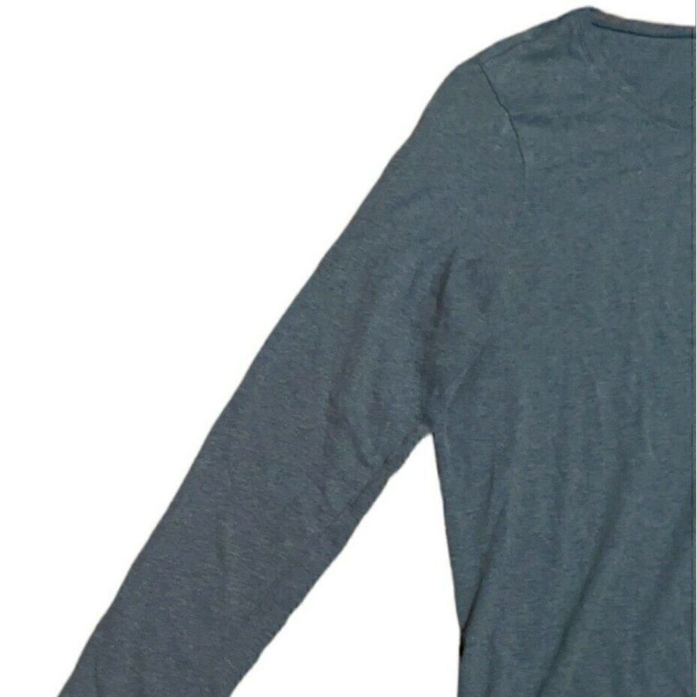 Fat Face Blue Long Sleeve T-Shirt Tee Organic Cotton UK 16 / US 12 - Picture 5 of 6